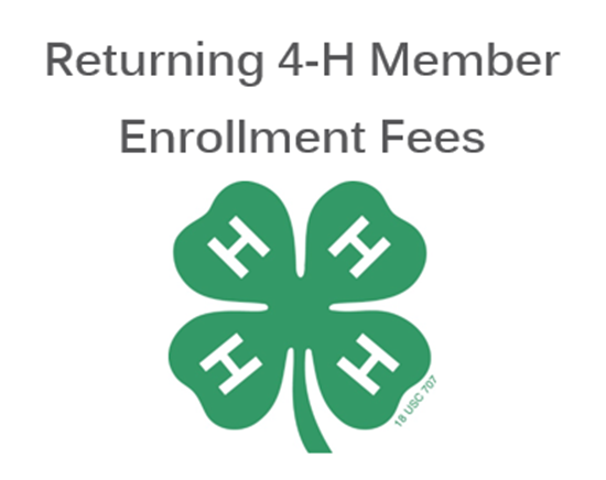 Picture of Douglas County Returning 4-H Member Enrollment Fees