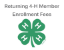Picture of Douglas County Returning 4-H Member Enrollment Fees